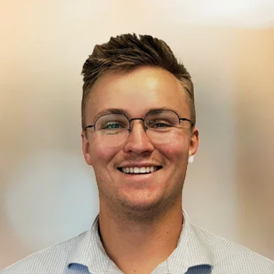 A headshot photo of Dr. Collin Jensen